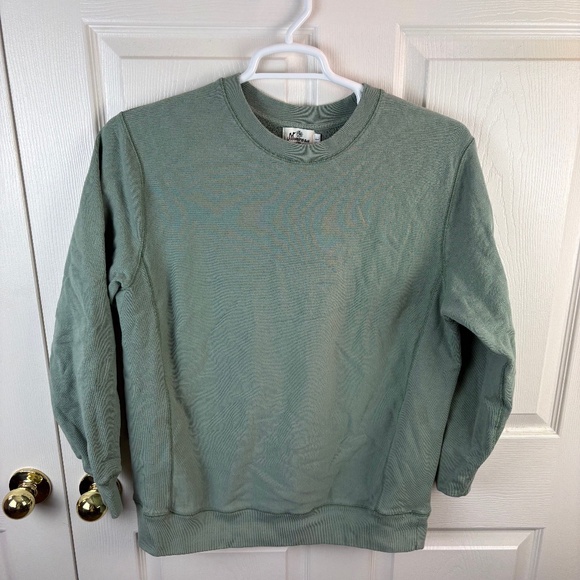 Manresa Pullover Green Sweatshirt